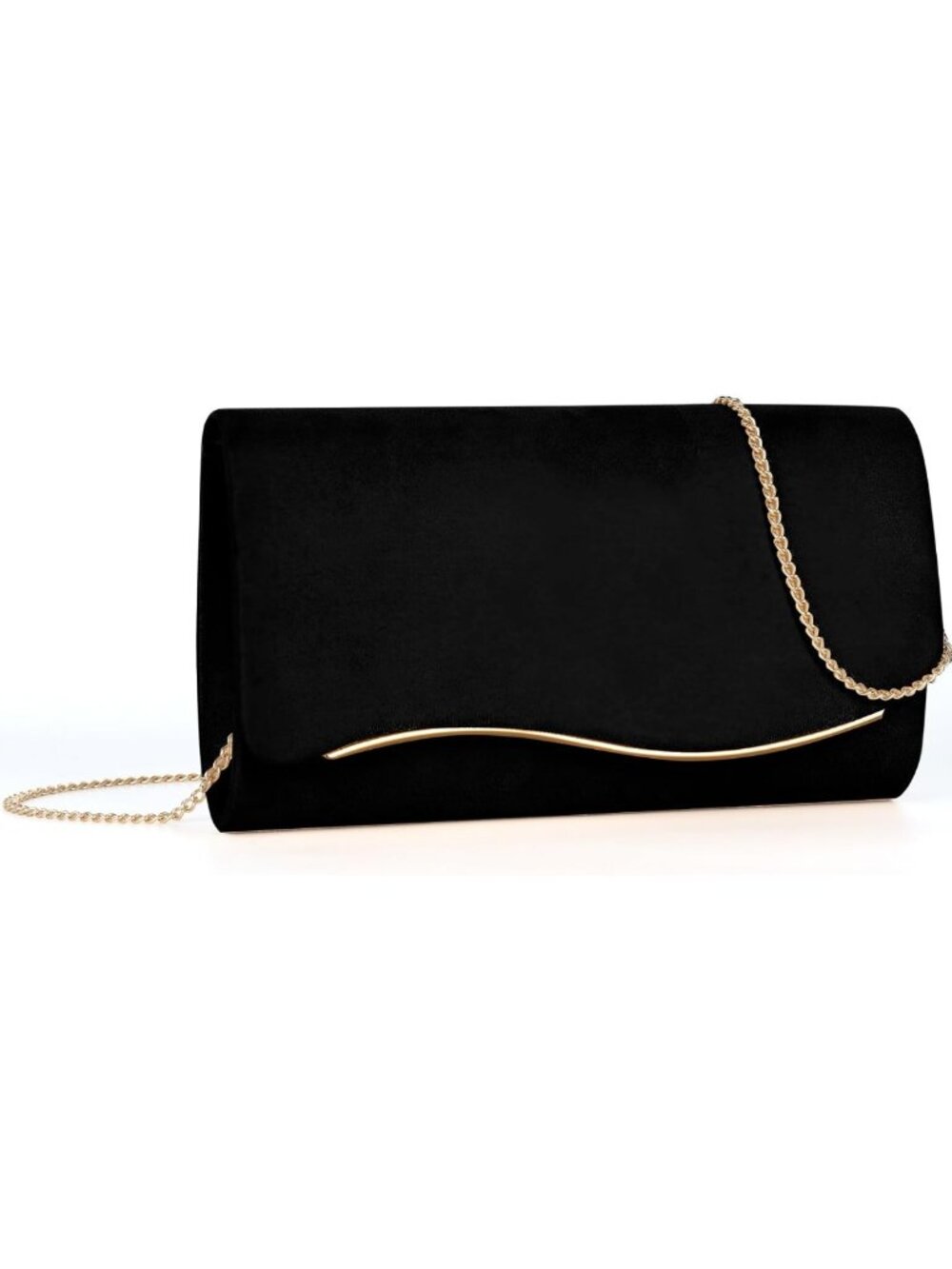 Chic Suede Evening Clutch Purse for Women | Elegant Handbag for Formal Events